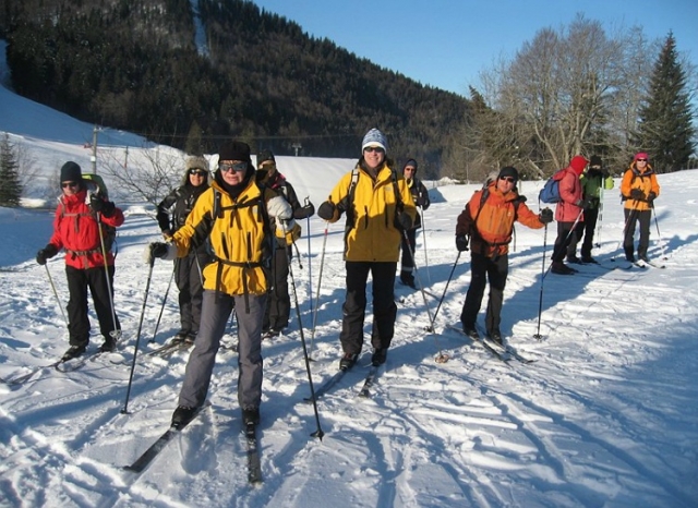 Ski de Fond avec le Club Alpin de Nancy Ski de Fond